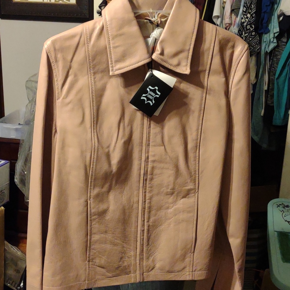 Leather jacket